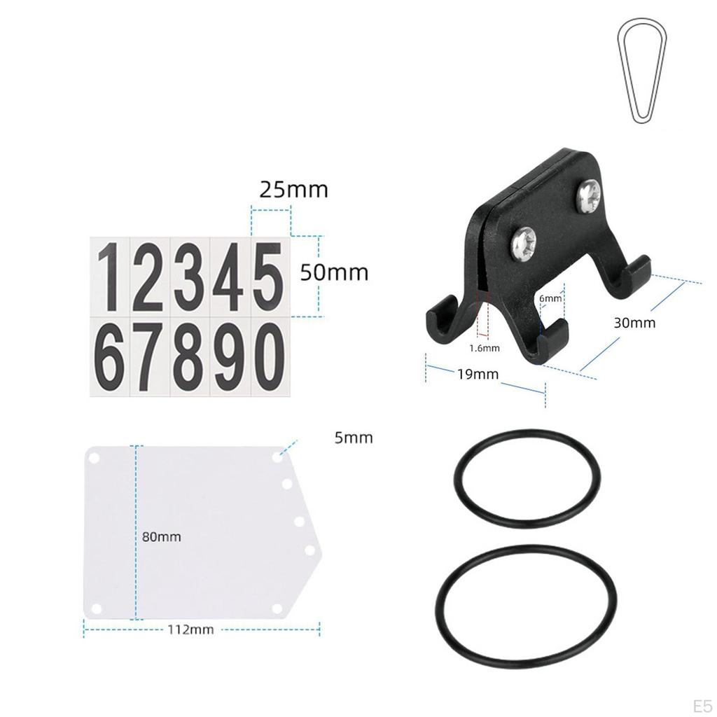 And Holder Bracket with Straps Seatpost Card PP Fixed for Bike Rack Accessories
