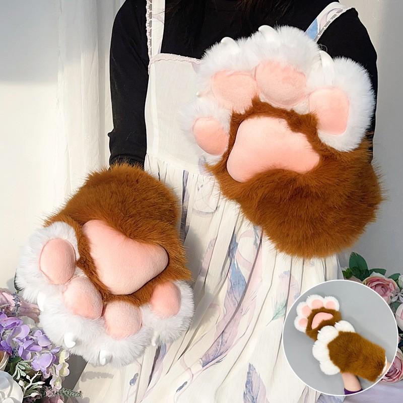 Furry Costume Paw Gloves Cosplay Performance At Anime Conventions Adult Size 230mm