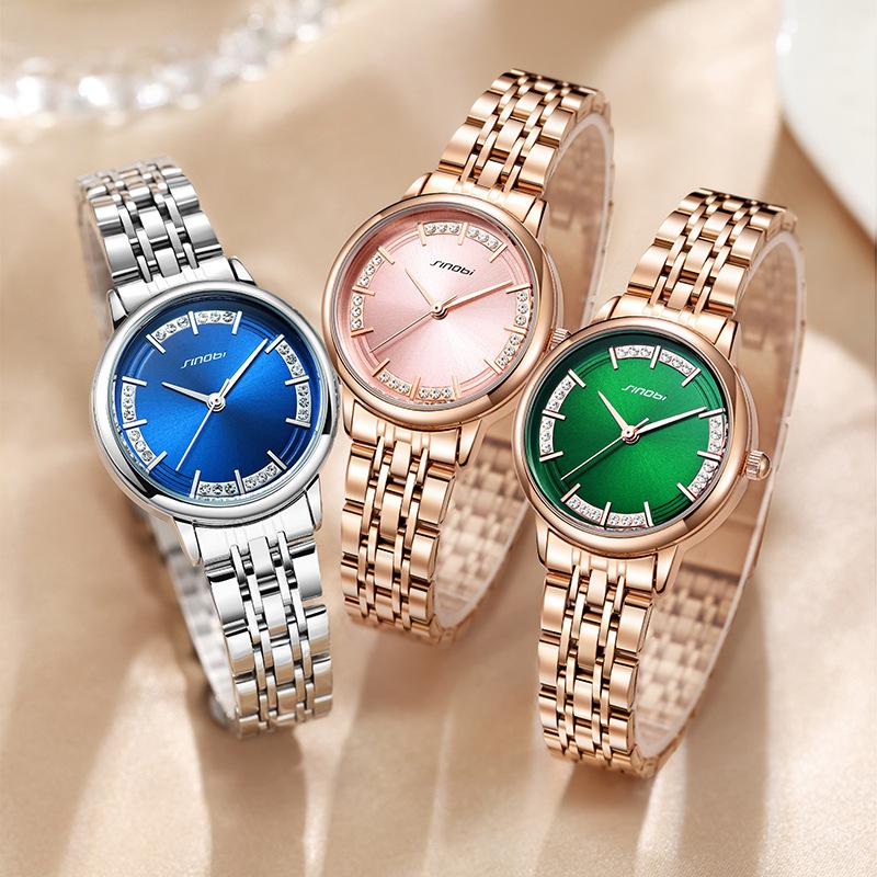 Watch Women'S Waterproof Fashion Steel Belt Women'S Watch Guangzhou Watch Niche Premium Quartz Watch Women