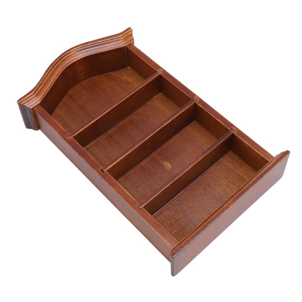 Dollhouse Bookshelf 1:12 Scale Decoration Accessories 4 Floors Miniature Dollhouse Bookshelf for