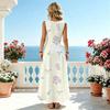 Women's Sleeveless Tank Maxi Dress Soft & Lightweight,Loose Fit for Daily Commute,Beach Vacation,Casual Wear & Travel Photoshoots,Versatile & Stylish