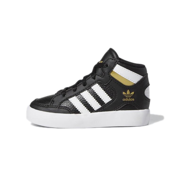 (TD) adidas Hard Court High Black Gold Metallic Baby FV5738 EU 20