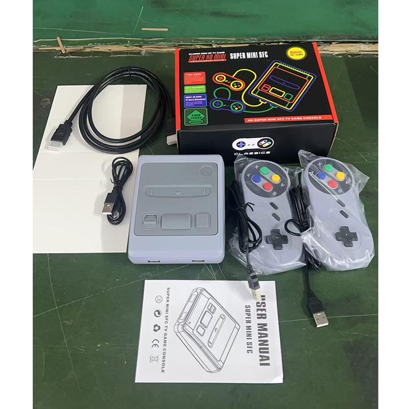 Classic Retro HD TV Game Console with Dual Wireless/Wired Controllers - King of Fighters Edition