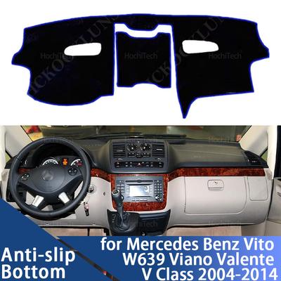 Pentru Mercedes Benz Vito W639 Viano Valente Clasa V 2004-2014 Pad Capac Bord Pad Protecție Soare Covoraș Protecție UV Volan pe Stânga (LHD)