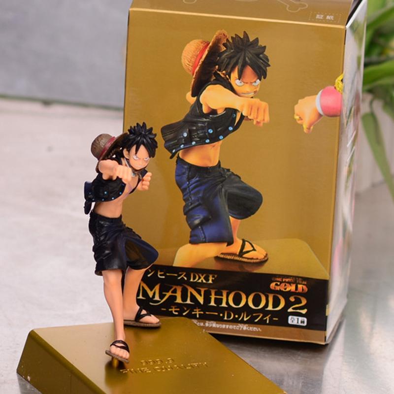 

15CM Anime ONE PIECE FILM GOLD Monkey D. Luffy Gild Tesoro Figure Duel Model Assembly Toy Gift Collection Action Figure Boxed With box