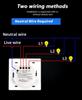 Graffiti Smart WiFi Switch - EU 86 Standard, App & Voice Controlled Timer Button