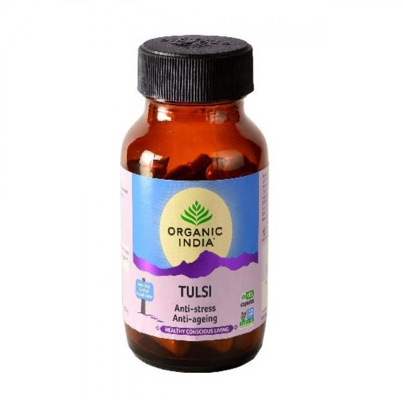 

Тулси (60 кап, 300 мг), Tulsi, Organic India