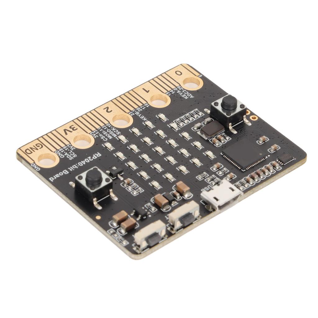 RP2040 Micro Bit Development Board for Raspberry PICO with LED Light for Programming Computer Game Robot Control