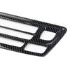 Carbon Fiber Style Central Control A/C Panel Cover Trim for Honda Ridgeline