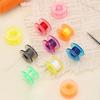 10/20Pcs Home Transparent Multi Color Sewing Machine Bobbins Spools Empty Bobbins Spools DIY Embroidery Sewing Accessories