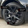 4PCS Wheel Cap Performance for Tesla Model 3 18-Inch Replacement Hub Cap Automobile Hubcap Full Rim Cover Accessories 2018-2023