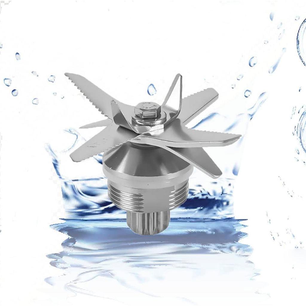 Kitchen Supplies Stainless Steel Blender Blade Head with Wrench Tool Environmentally Friendly Blender Accessories