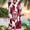 Stampa Portsmouth FC Asciugamano da Spiaggia Quick Dry Microfibra Assorbente Portatile da Viaggio Asciugamano per Nuoto