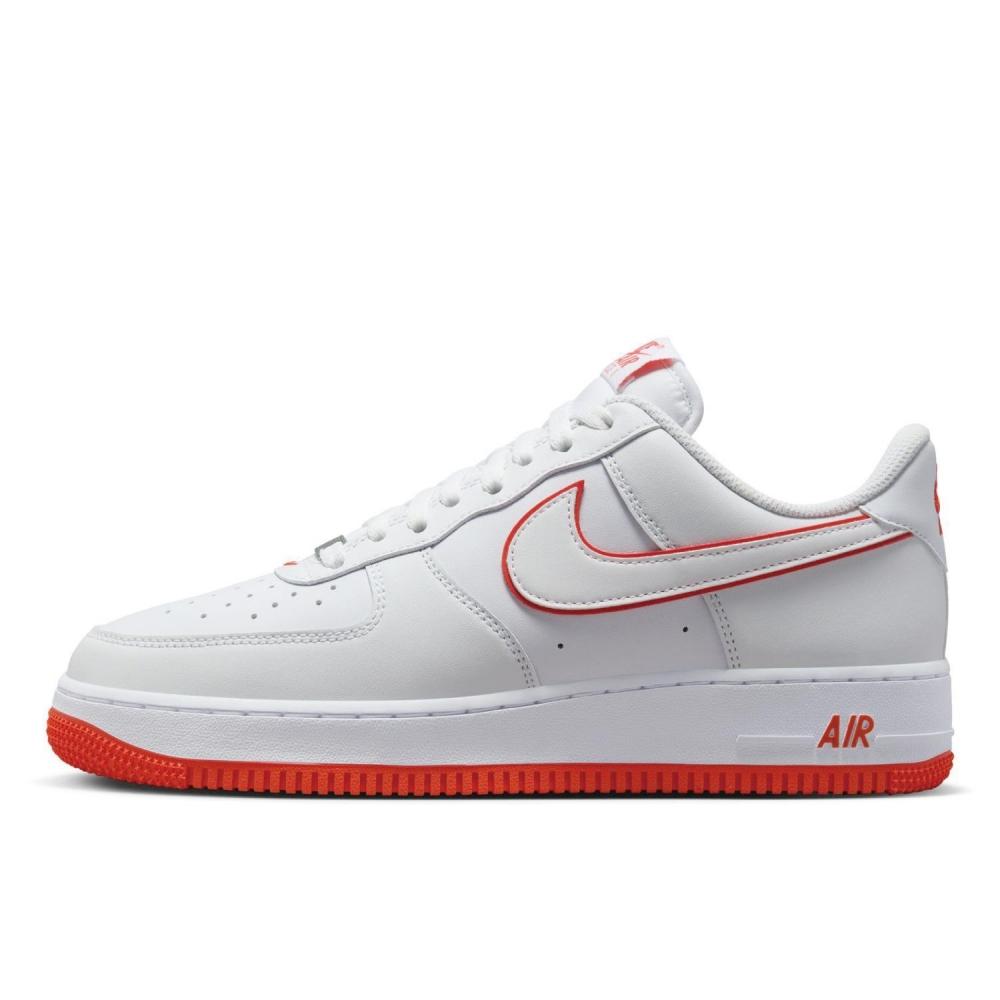 

NIKE AIR FORCE 1 07 MDV0788 102WHT WHT RED