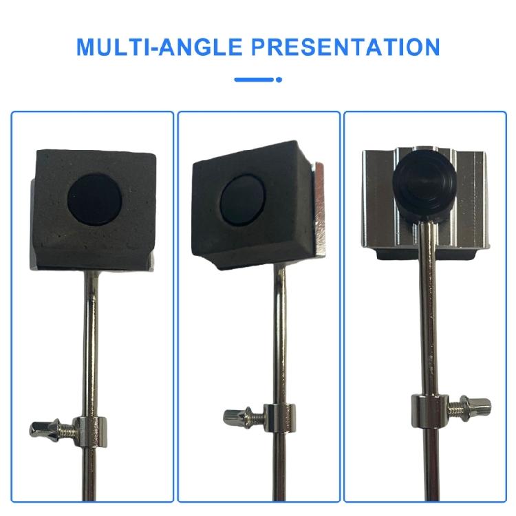 Metallschaft Bassdrum-Pedal-Schlägel Kick Drum Fußpedal-Schlägel Viereckiger Hammerkopf Trommelpedal Zubehör Langlebig