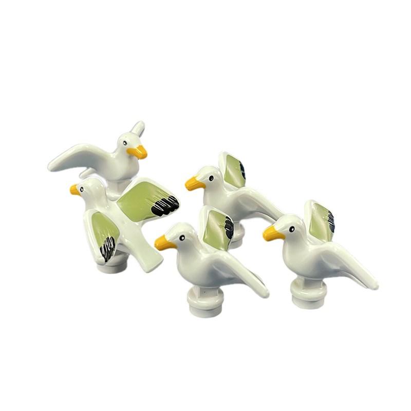 Niedliche Tiere, Vögel, Adler, Falke, Geier, Phönix, Chamäleon – Figuren, MOC-Bausteine, Spielzeug für Kinder, Geschenke, DIY-Spielzeug, Tierteile