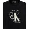 Calvin Klein Comfortable Casual Letter Logo Round Neck Short Sleeve T-Shirt Men Tops Black 8R8054S-001