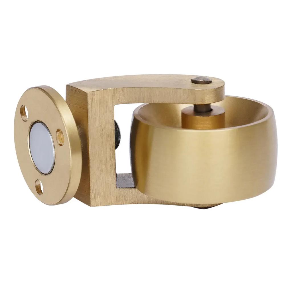 Heavy Duty Brass Caster Set of 4 Antique Gold 360 Swivel Ball Casters with Screws for Furniture Coffee Table Cart