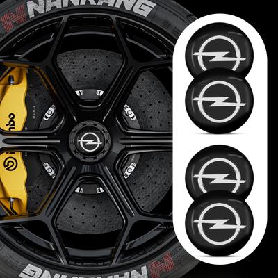 4Pcs 56MM Car Wheel Center Hub Stickers Rim Stickers Emblem For Insignia Astra Antara Meriva Zafira H G Corsa