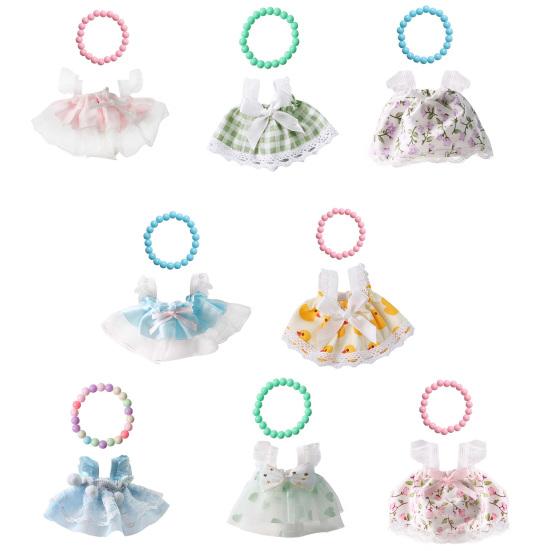 1 Set Hamsterkleid Perlenkette Meerschweinchen Hamster Kleintiere Haustierkleidung Outfits Kostüm Zubehör Zubehör Foto Requisite