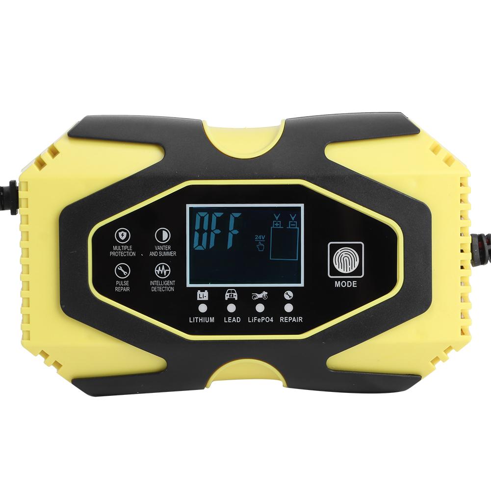 

AGM Быстрое зарядное устройство 12В 6А 24В 3А Ремонт аккумуляторов мотоцикла и автомобиля