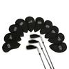 10Pcs Mesh Fabric Golf Iron Cover Iron Head Protect Covers Golf Wedges Headcover Golf Iron Club Covers with Big Numbers