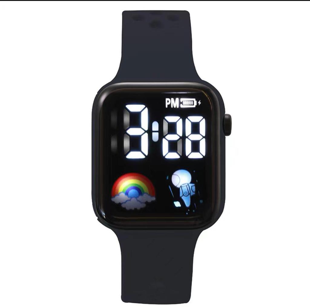 New Style LED Fashion Children's Electronic Watch with Large Dial