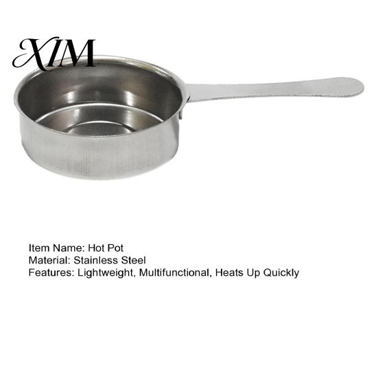 Round Boiling Pot for Meat And Vegetables Stainless Steel Hot Induction Gas Electric Stoves, Detachable Fast Heating Cookware Family Dinner