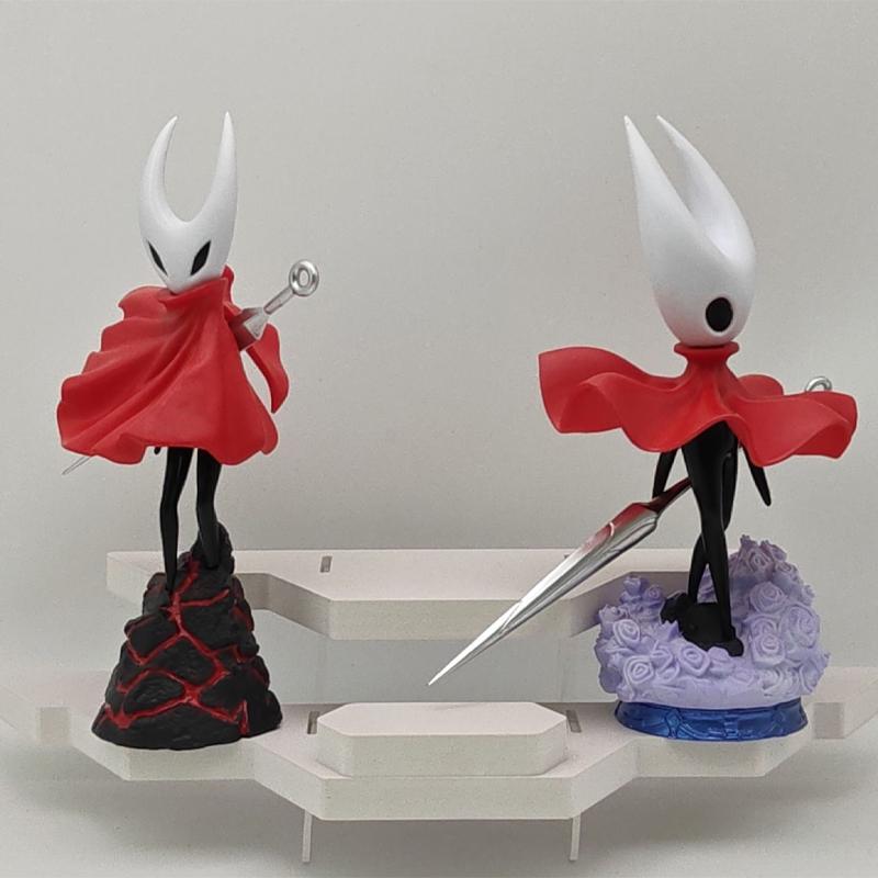 Hollow Knight Silksong Hornet Collectible Figure with Display Stand PVC Anime Action Figure Desk Ornament for Game Fans