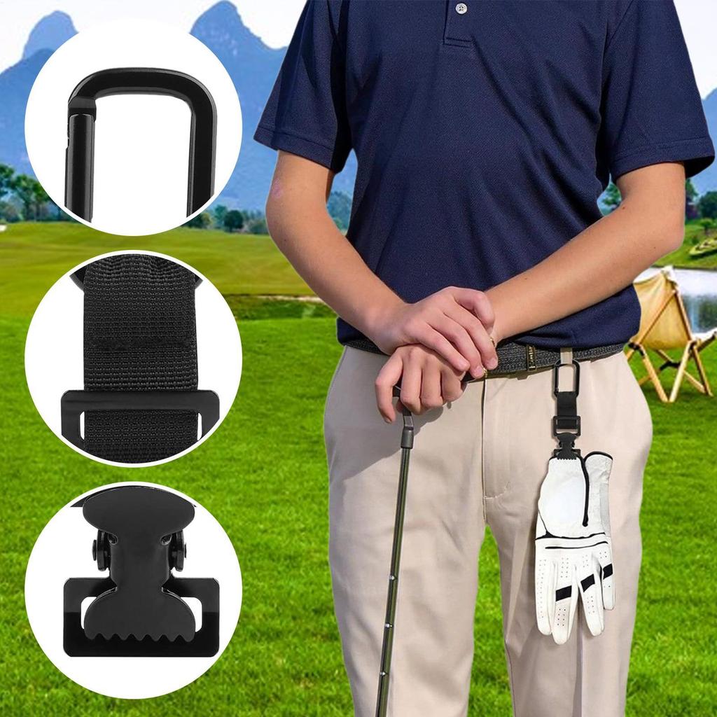 Glove Clips Serrated Design Mitten Hanger Safety Glove Clamp for Towel Pant Belt Gardening Warehouse Electrical Golf Baseball