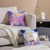 Dreamlike Cute SSailor Moon Cushion Cover Throw Pillow Cover Hidden Button Durable Polyester Chair Cushion