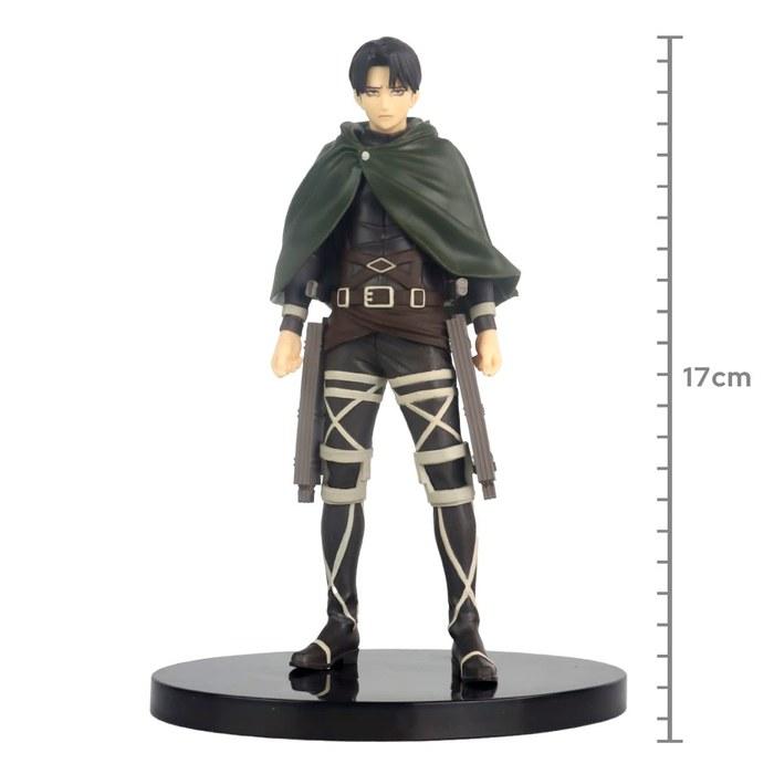 Banpresto Attack on Titan The Final Season Eren Yeager & Levi Figures (Blue, White, Red)