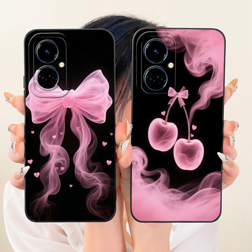 For Tecno Camon 19 Pro 19 Neo Camon19 CH6i CH6i Phone Case Bow Pattern Flower Butterfly Girly Back Cover Silicone Soft Casing
