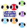 Rainbow Friends Kapitel 2 Dinosaurier Plüschtier für Kinder, Weicher und kuscheliger kurzer Plüsch, PP-Baumwollfüllung, 15 cm, Lustiges Cartoon-Design