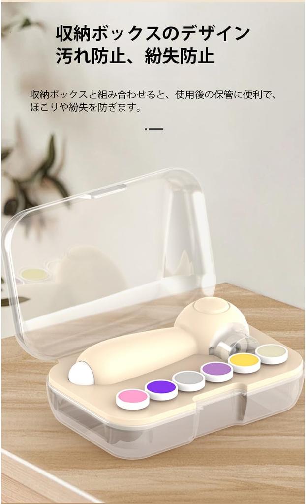 Electric Nail Electric Nail Clipper with LED Automatic Nail Ultra 7 Replacement Heads and Storage Easy Prevents Nail Low Noise For Thick Gift for