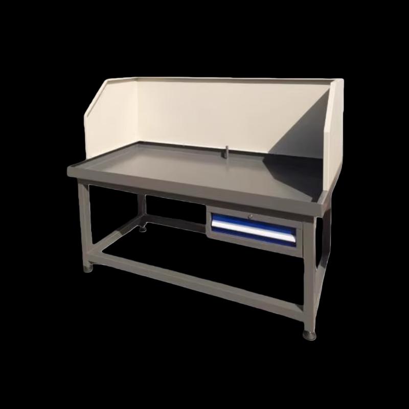 Jing Yu Heng Industrial Workbench with Overhead Shelf