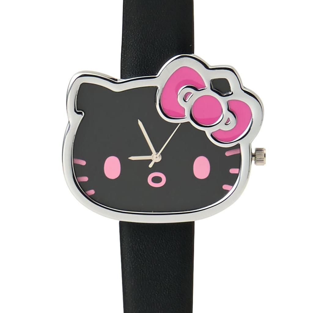 Sanrio Face Watch Love Hello Hello Kitty Black 574911 (I Kitty)