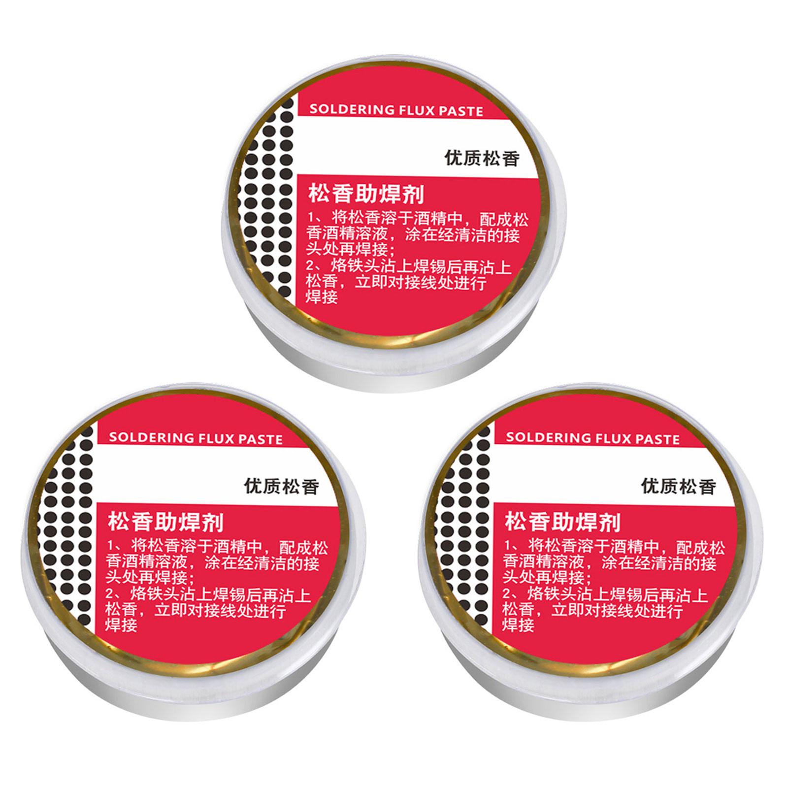 

Паяльні флюси-пасти для паяння друкованих плат, проєктів зварювання, електронного виробництва. Підвищують якість з єднання. 3PCS