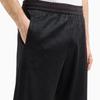 Armani Exchange SS24 Logo Jacquard All Over Print Loose Straight Casual Pants Men pants Black 6DZPLA-ZJNMZ-1200