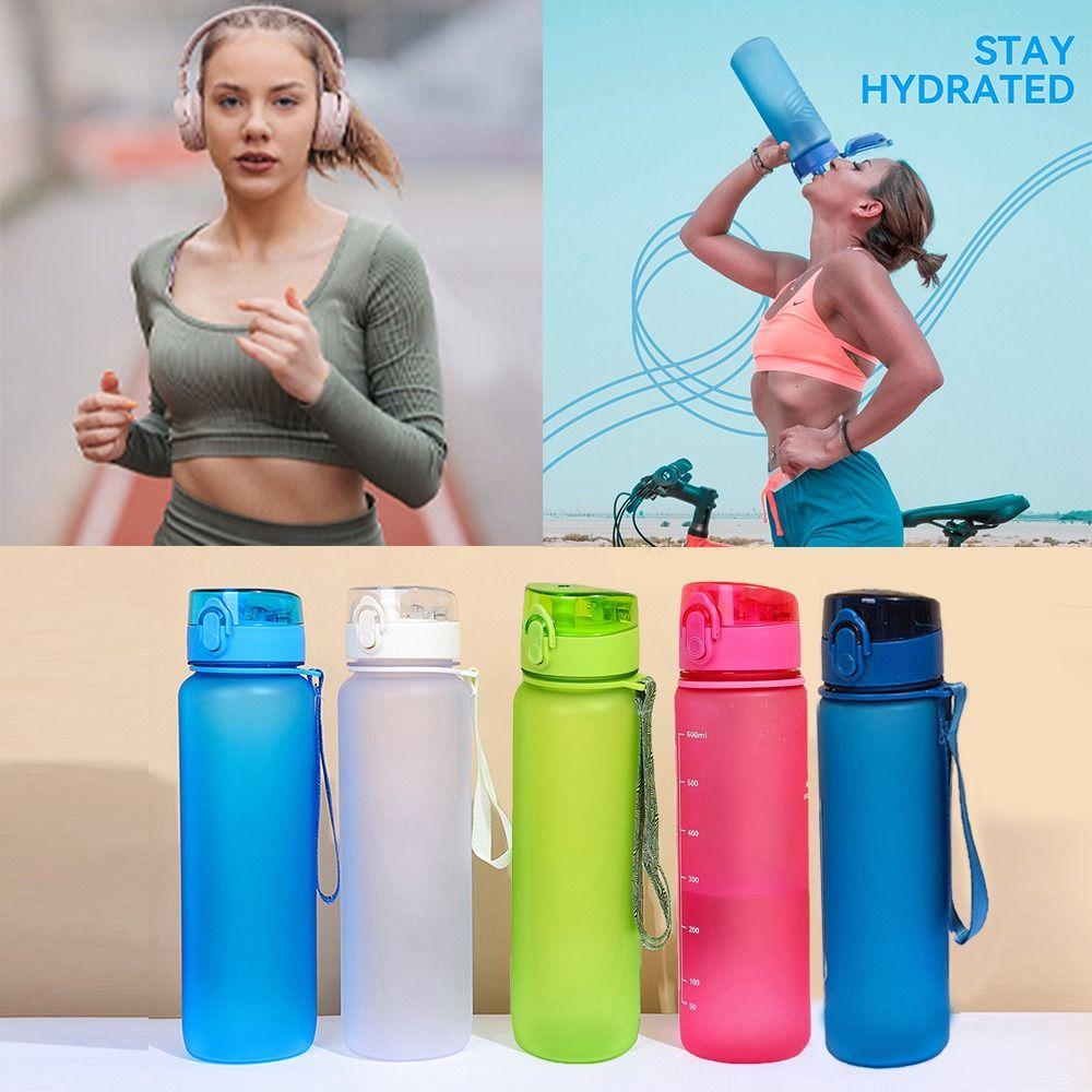 

Герметичная бутылка для воды без BPA, пластиковые бутылки для спортзала, фитнеса, кемпинга, спорта на открытом воздухе