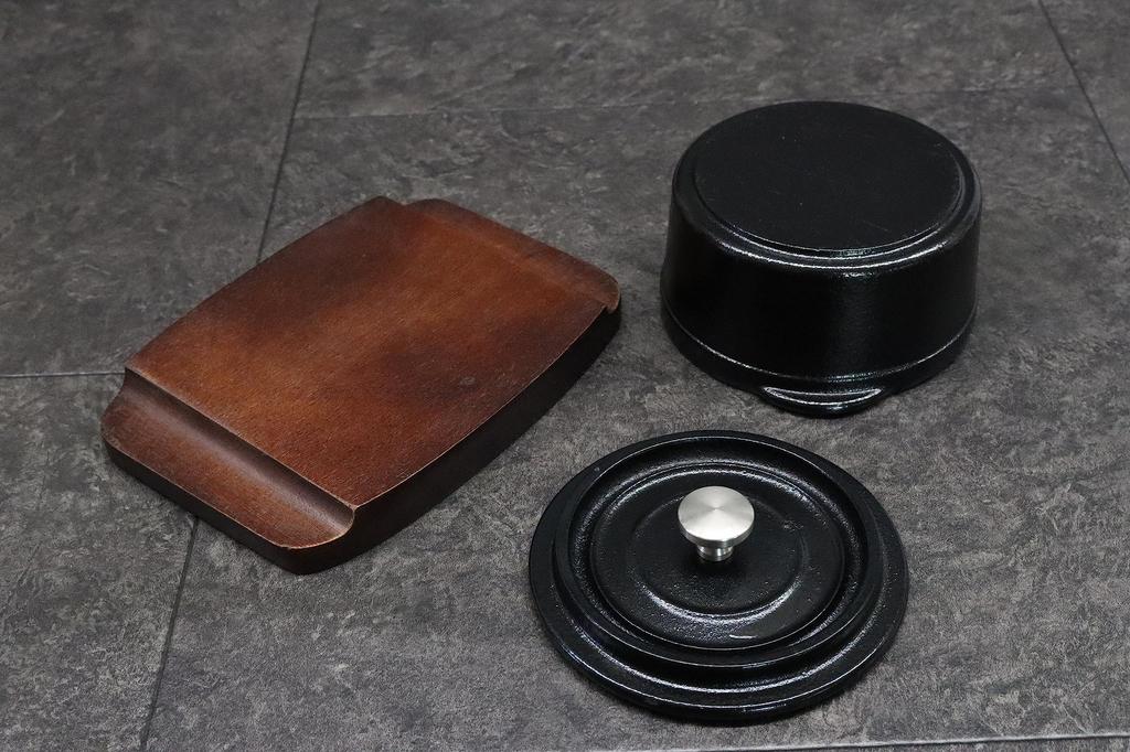 Asahi Mini Cocotte (with Wooden Base) Insulated Cooking Pot for Commercial Use