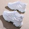 Woman Footwear Whit Mesh Breathable Shoes for Women High On Platform Designer Luxury 39 Stylish Original Comfortable and Elegant