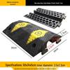 Rubber and Plastic Cable Protection Speed Bump