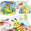 5-20Pcs New 3D EVA Foam Sticker Puzzle Game DIY Cartoon Animal Learning Education Toys For Children Kids Multi-patterns Styles