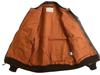 Leather Jacket WORK OF ART BIG BEAUTIFUL DOLL 6191051 55 BROWN Japan M to Japanese size [AVIREX] A-2 Men's (equivalent M)
