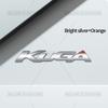 BLFE6 3D Car Styling For Ford Kuga Letter Emblem ST MK2 MK3 Badge Metal Stickers Rear Trunk Decals Auto Accessories