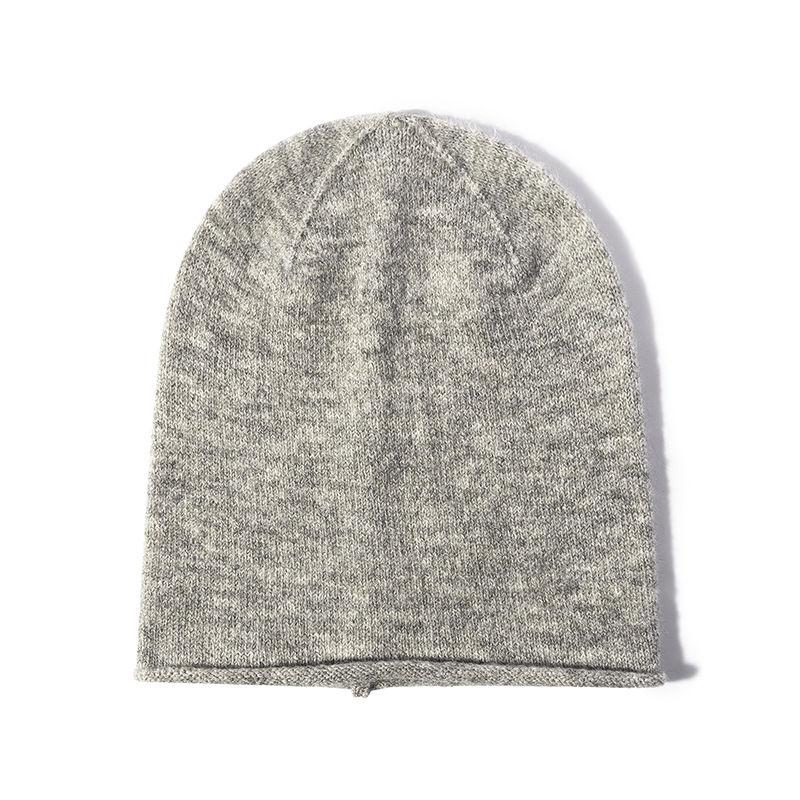 Unisex Women Men Cashmere Winter Fashions Warm Soft Knitted Beanies Wool Cap Hat Outdoor