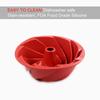 3D Groove Cake Moulds Large Spiral Spiral Bread Grades Silicone Silicone Moulds Cake Baking Tool Baking Tool High Temperature Device High Temperature