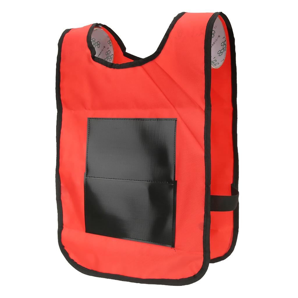 Dodgeball Tag Stickness Vest Outdoor Children Throwing Target Game with Balls for Kid red