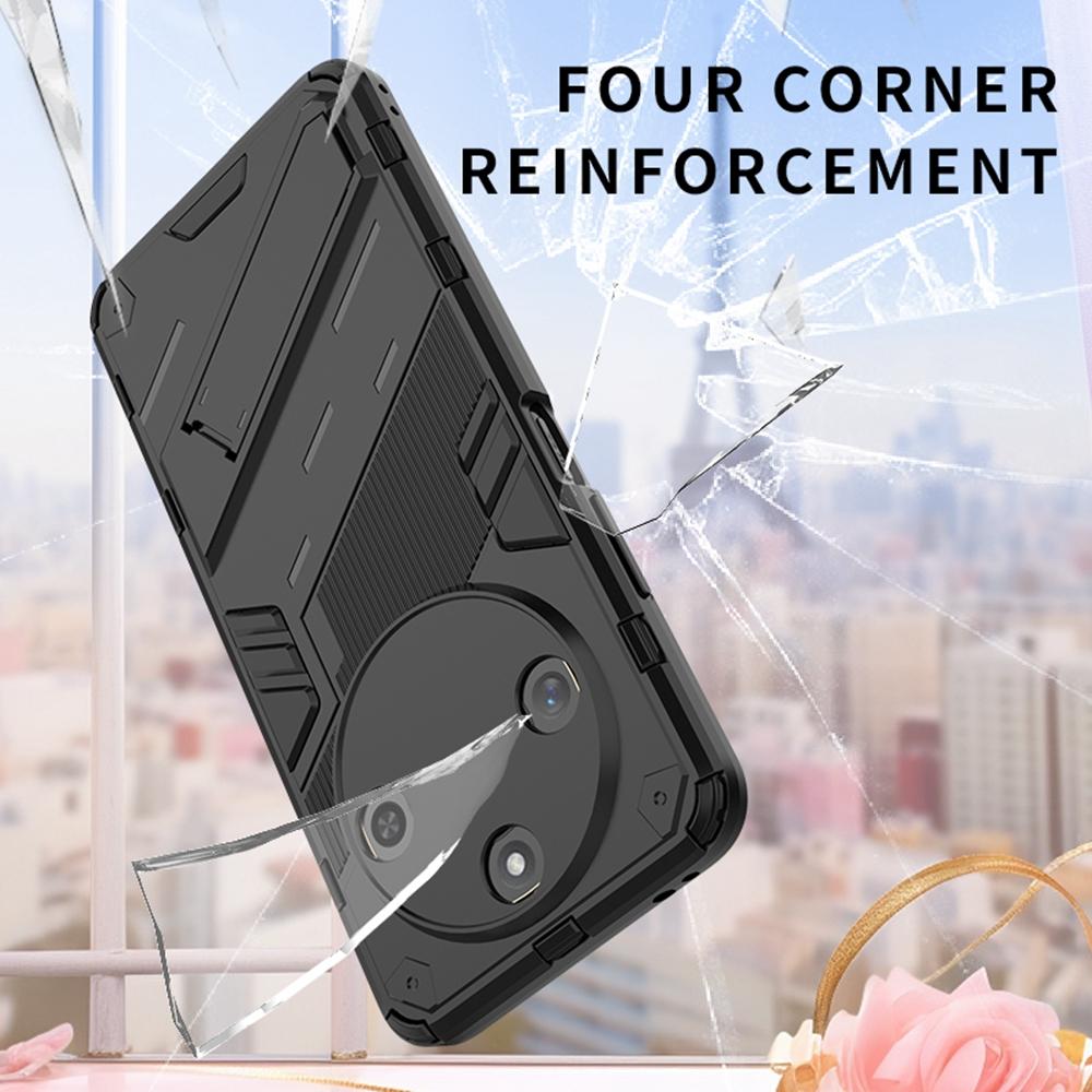 For Honor X60 Pro 5G/Magic7 Lite 5G Case PC+TPU Shockproof Phone Cover with Kickstand